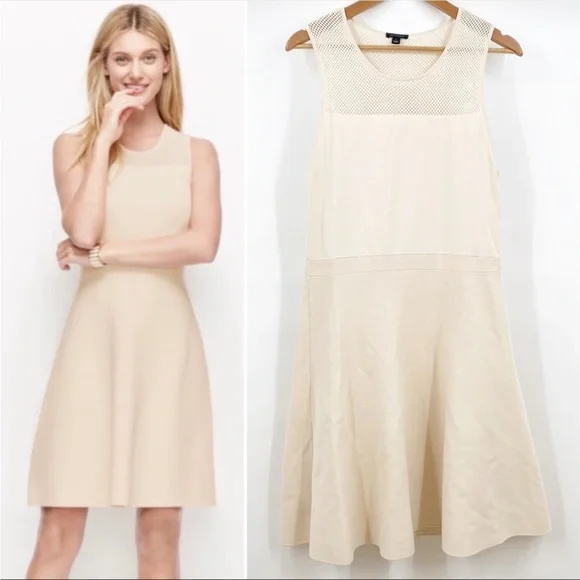 green emerald velvet dress Odette Sleeveless Mid Calf Fit N Flare Mesh Dress main image 1